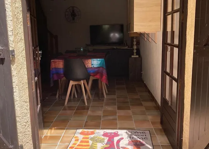 Дом отдыха Maison 2 Avec Cour Interieure Alet-les-Bains